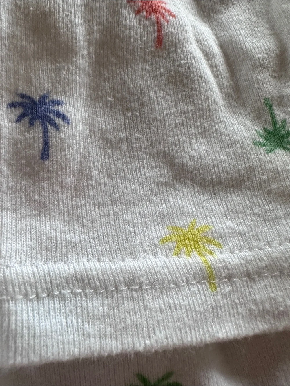 Carters palm tree pajamas vguc 18m